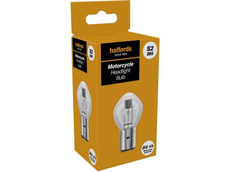 Halfords S2 395 Motorcycle Headlight Bulb Single Pack