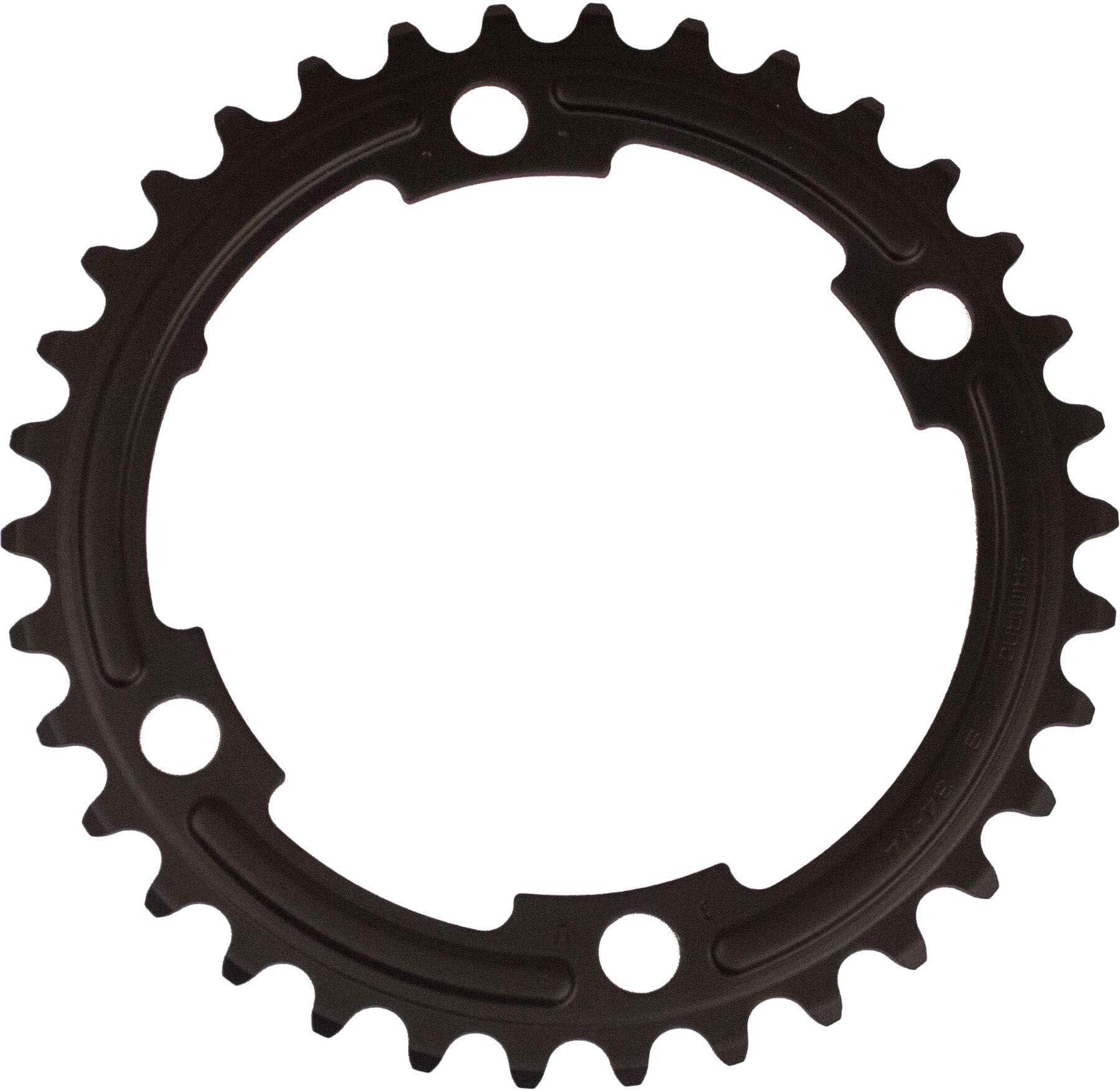 Shimano 105 FC-5800 105 11 Speed Chainring, 52T-MB, For 52-36T Black