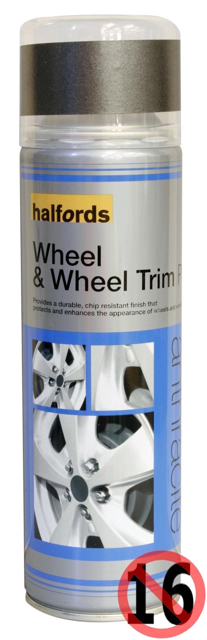 Halfords Wheel Paint Anthracite Spray 500ml