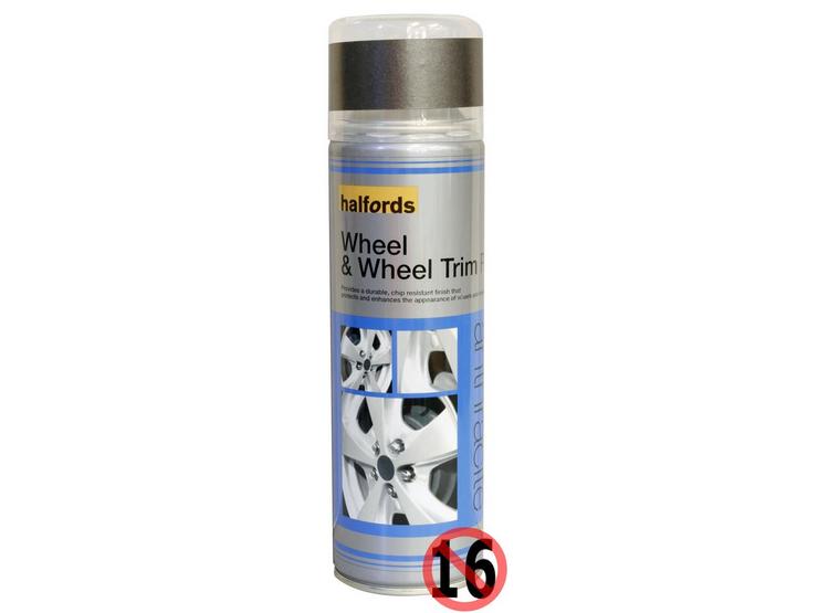 Halfords Wheel Paint Anthracite Spray 500ml