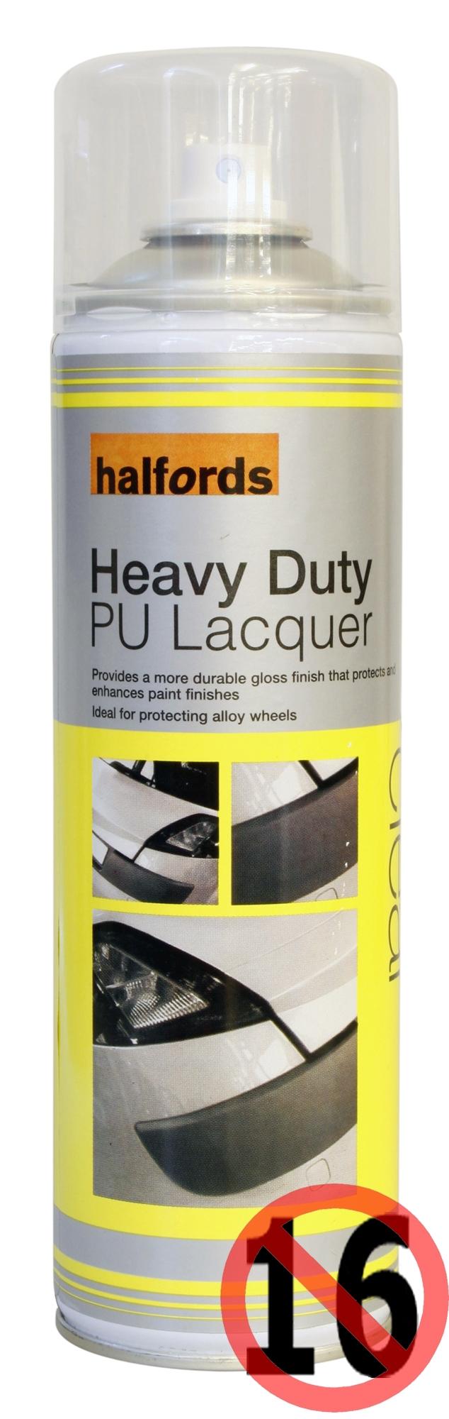 Halfords Heavy Duty PU Lacquer 500ml Halfords UK