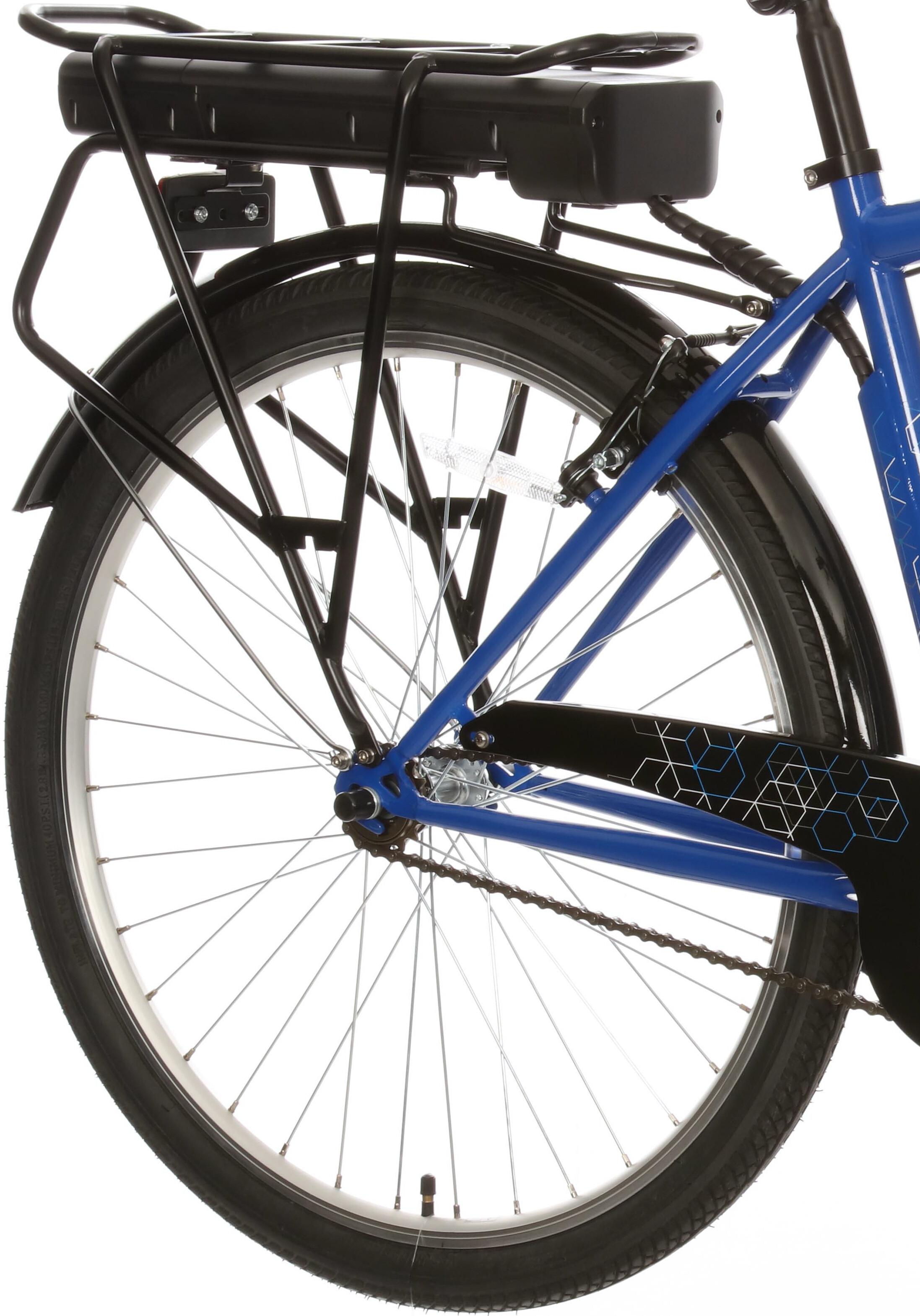 Refurbished Grade C - Assist Crossbar Hybrid Electric Bike 2023 - Blue