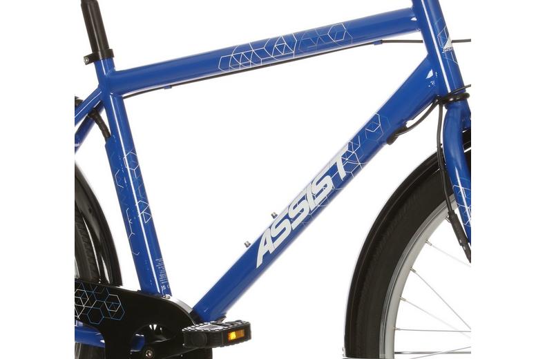 Refurbished Grade C - Assist Crossbar Hybrid Electric Bike 2023 - Blue Refurbished Grade C - Assist Crossbar Hybrid Electric Bike 2023 - Blue