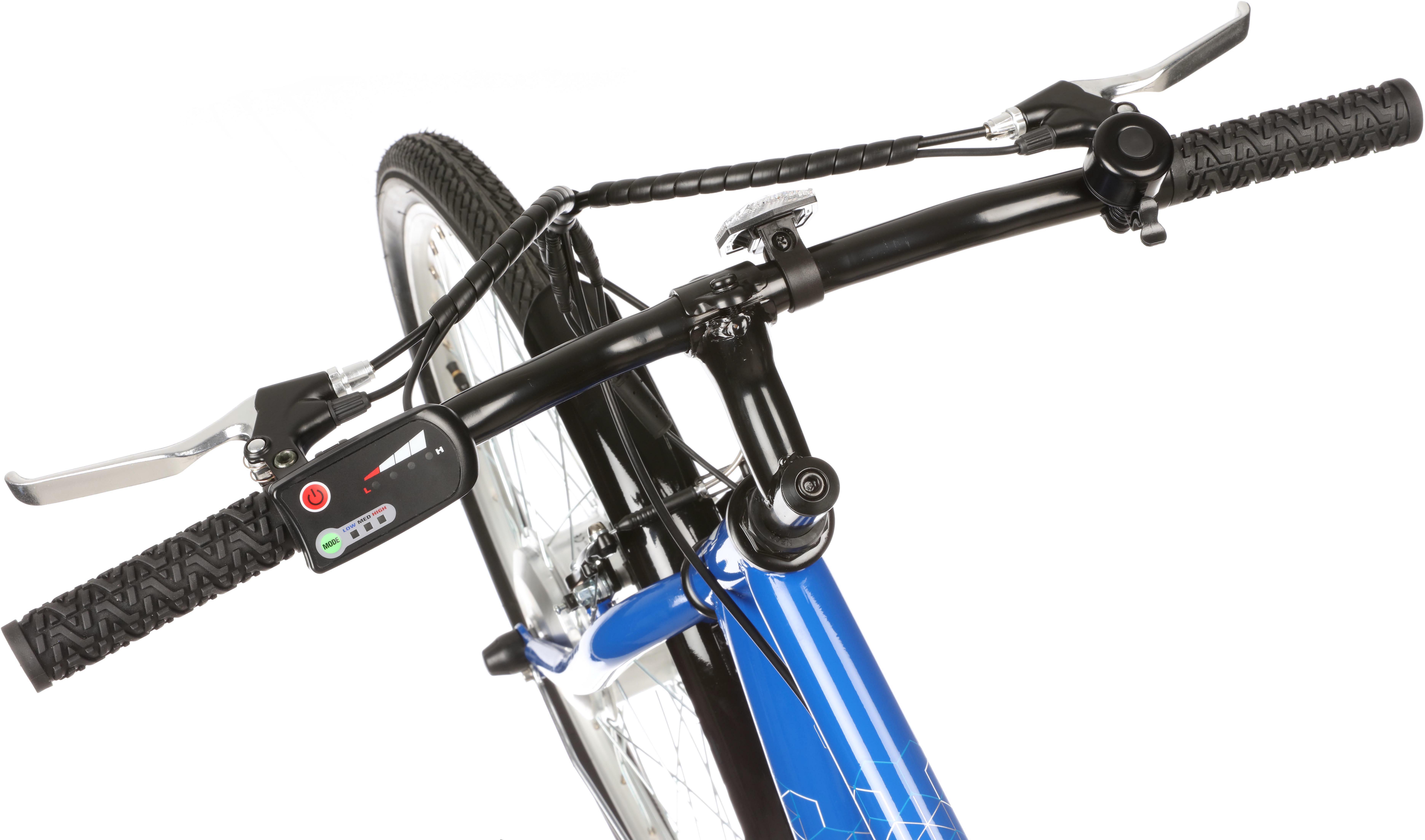 Refurbished Grade C - Assist Crossbar Hybrid Electric Bike 2023 - Blue