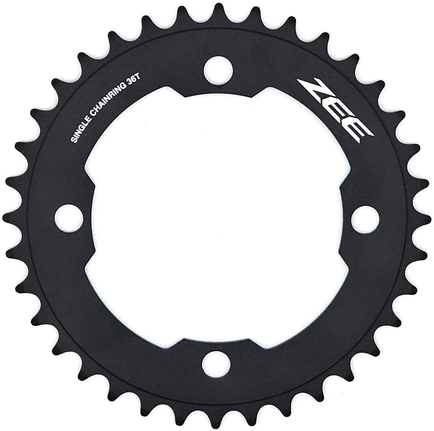 Shimano FC-M640 Zee 10 Speed Single Chainring, 38T Black