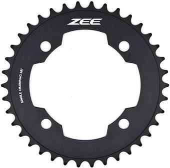 Shimano FC-M640 Zee 10 Speed Single Chainring, 38T Black