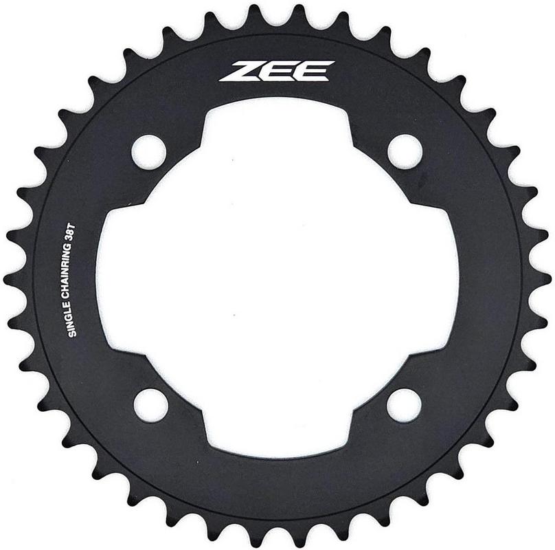 Halfords Shimano Fc-M640 Zee 10 Speed Single Chainring, 38T Black | Extra 8% off for BC Members