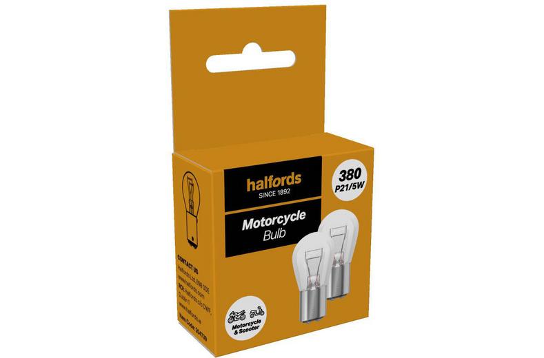 Halfords 380 Motorcycle Bulb Twin Pack Halfords 380 Motorcycle Bulb Twin Pack
