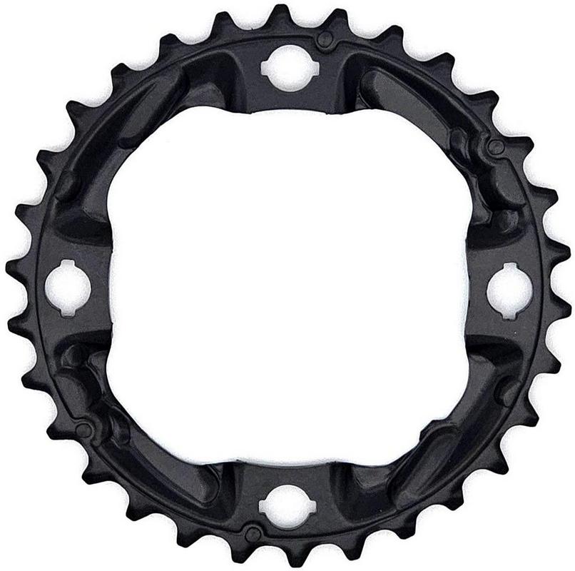 Halfords Shimano FC-M4000 Alivio 9 Speed Triple Chainring, 30T Middle | Extra 8% off for BC Members