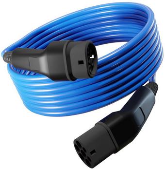 Wottz 3 Phase Type 2 to Type 2 32A / 22kW EV Cable - 20m Black