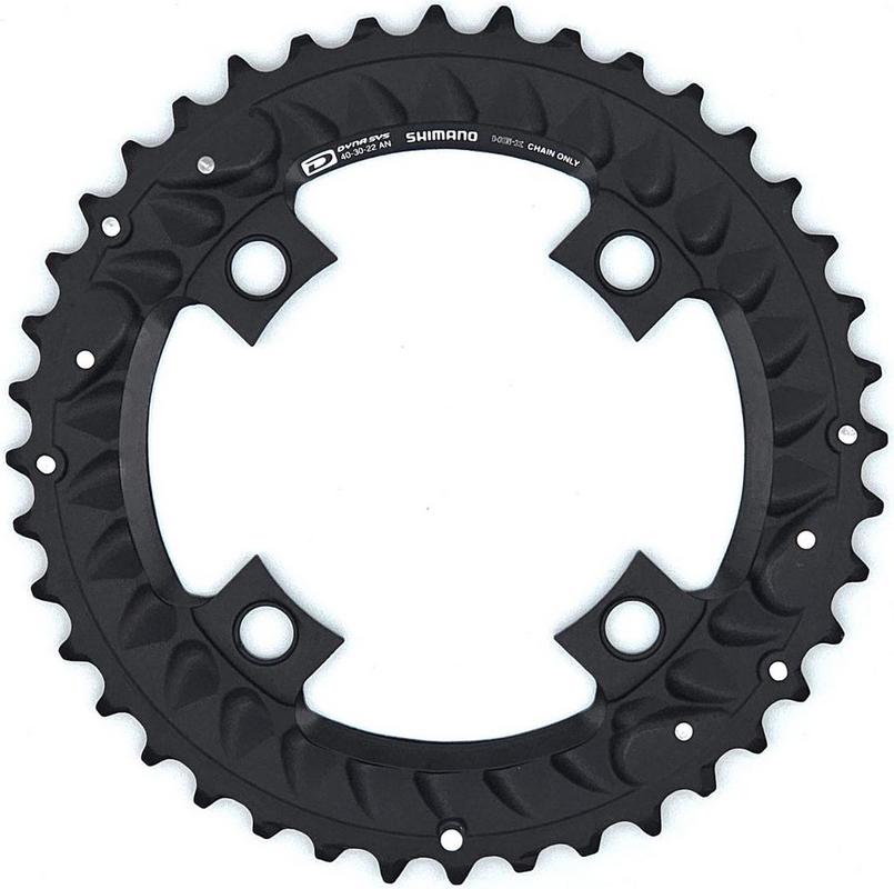 Halfords Shimano Fc-M6000 Deore 10 Speed Triple Chainring, 40T-An Outer | Extra 8% off for BC Members