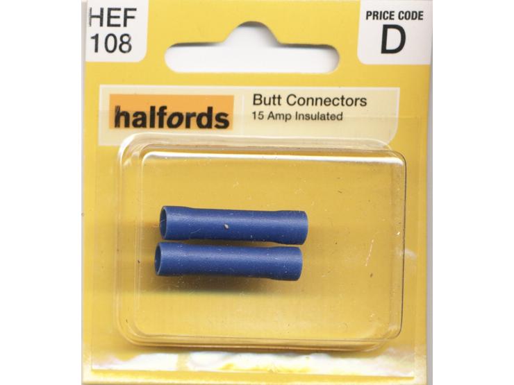 Halfords Butt Connectors 15 Amp