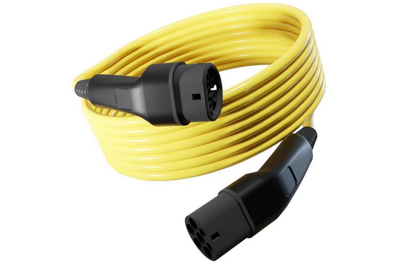 Wottz 3 Phase Type 2 to Type 2 32A 22kW EV Cable Wottz 3 Phase Type 2 to Type 2 32A 22kW EV Cable