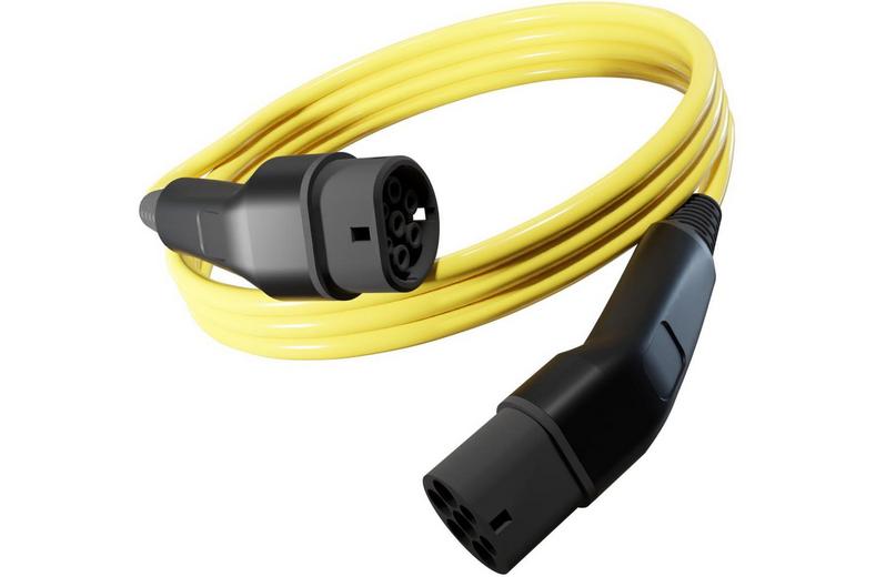 Wottz 3 Phase Type 2 to Type 2 32A 22kW EV Cable Wottz 3 Phase Type 2 to Type 2 32A 22kW EV Cable