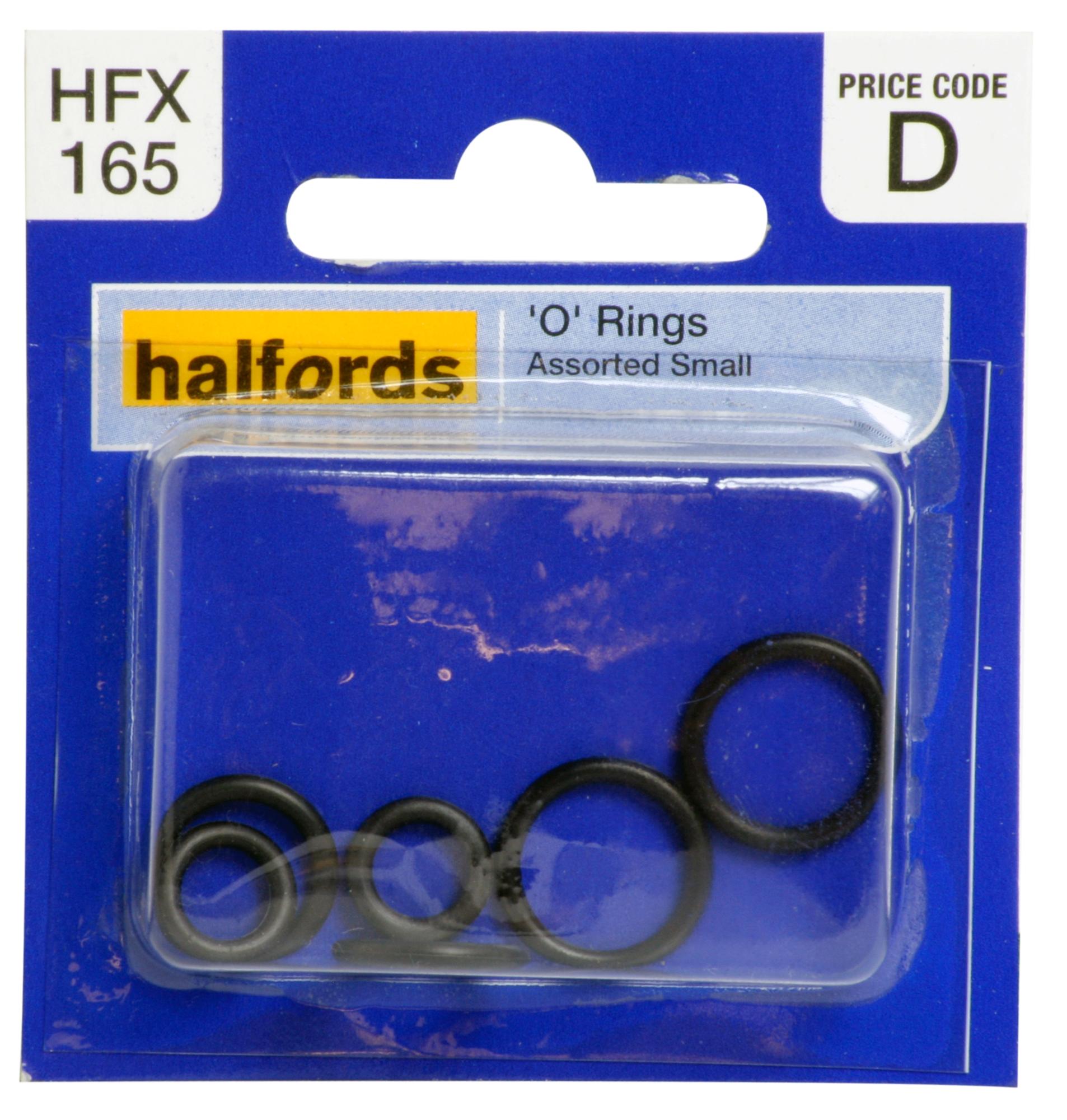 Halfords Assorted Small O-Rings