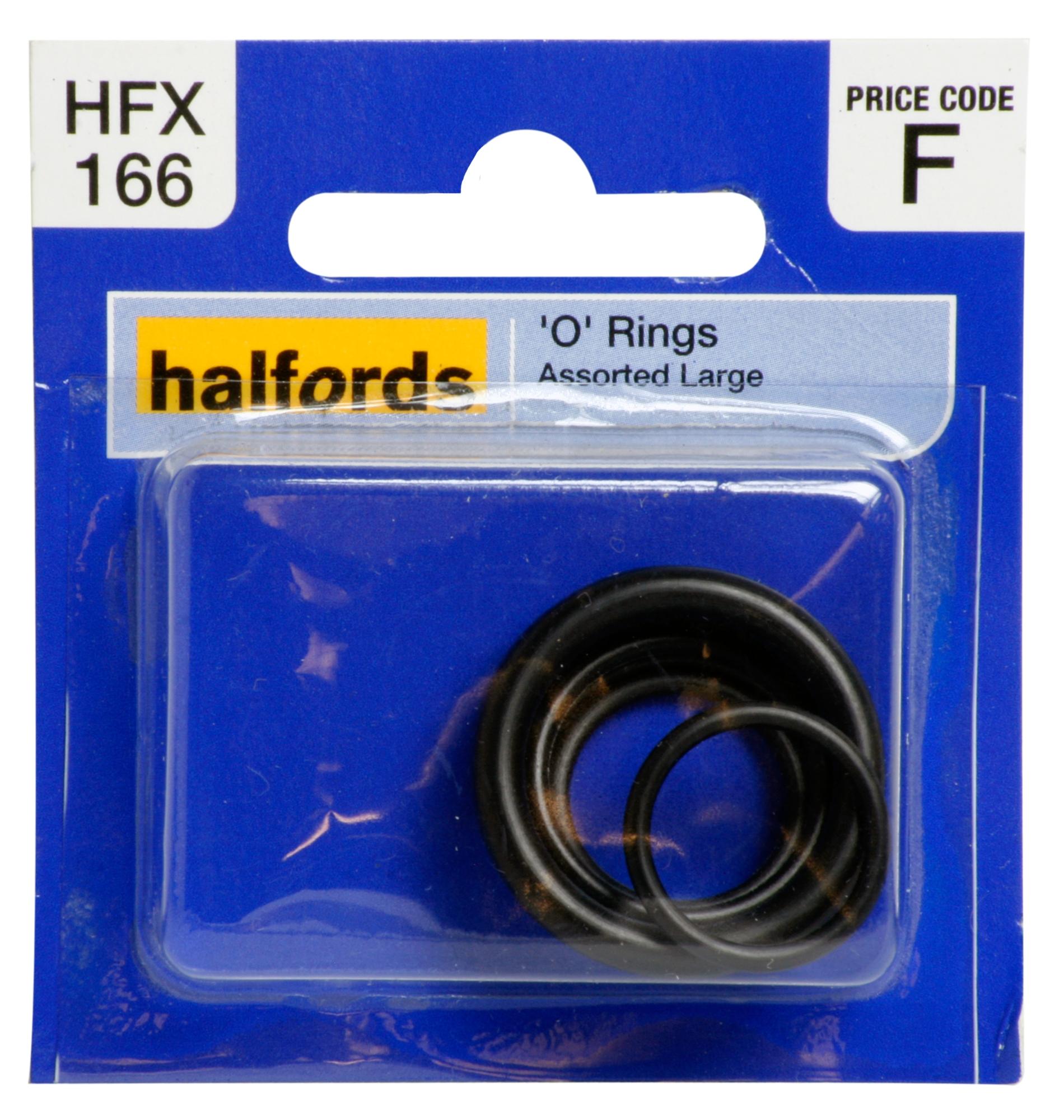 Halfords Assorted O-Rings Large