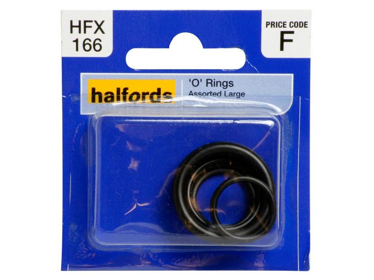 Halfords Assorted O-rings Large