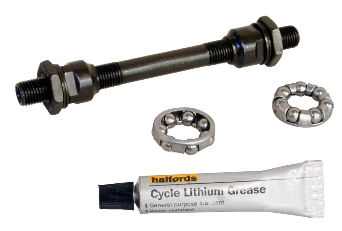 Halfords 9.0Mm X 108Mm Axle With Bearings And Grease - Hollow | Extra 8% off for BC Members