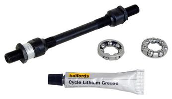 Halfords 10Mm X 145Mm Axle With Bearings And Grease - Hollow | Extra 8% off for BC Members