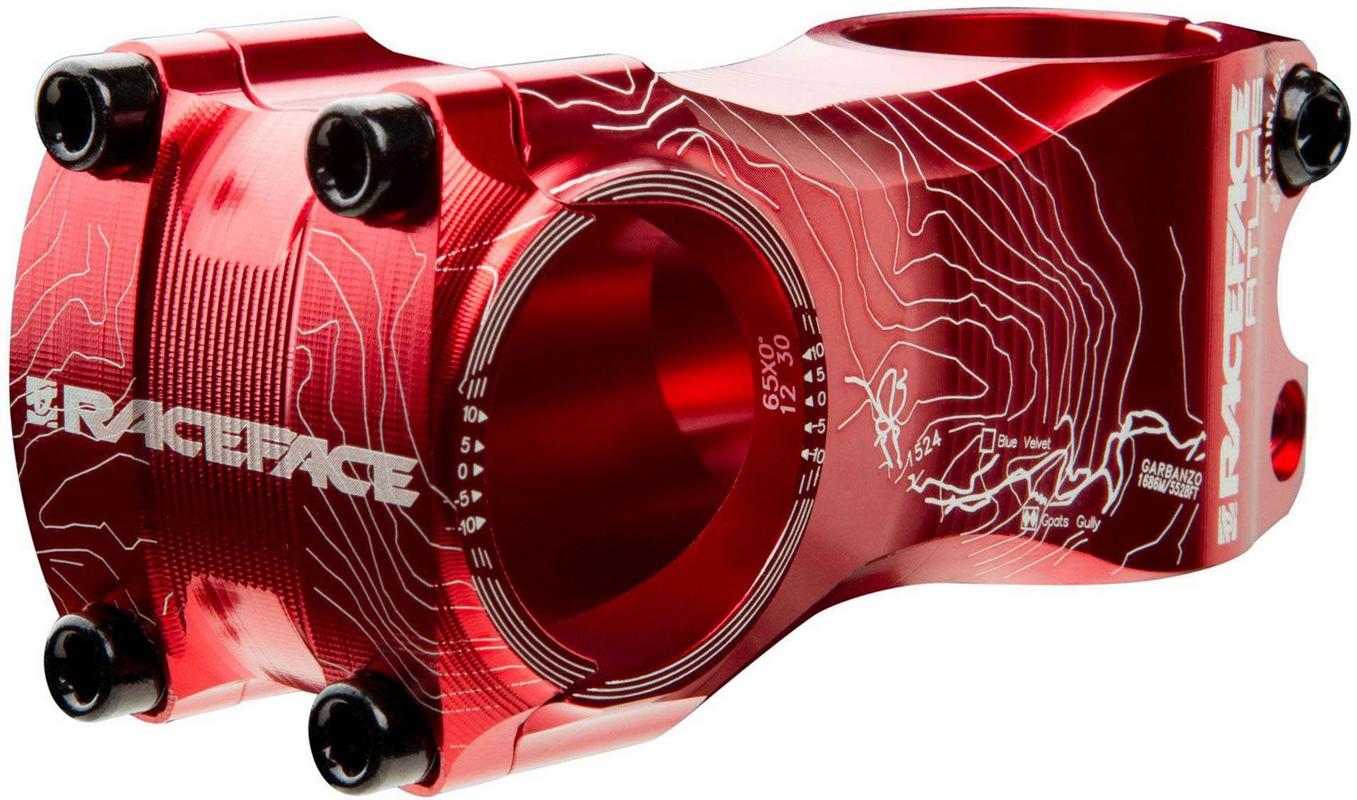 Halfords Race Face Atlas 31.8 Stem, 50Mm, Red | Extra 8% off for BC Members