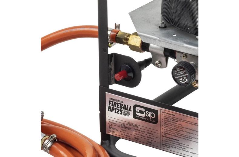 SIP FIREBALL RP125 Radiant Propane Heater SIP FIREBALL RP125 Radiant Propane Heater