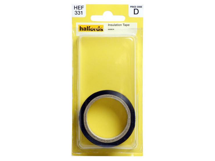 Halfords Insulating Tape Black