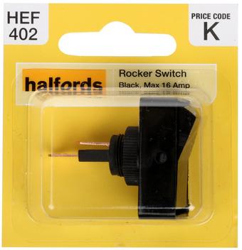 Halfords Rocker Switch 16 Amp