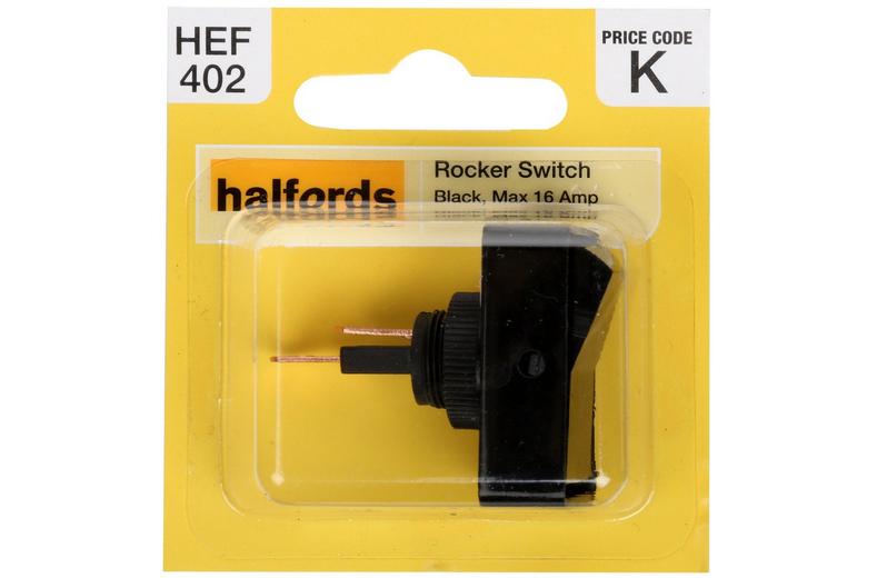 Halfords Rocker Switch 16 Amp Halfords Rocker Switch 16 Amp