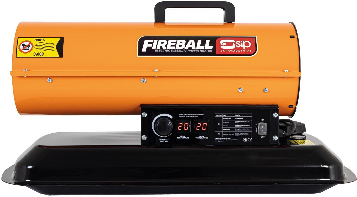 SIP FIREBALL XD50F Diesel/Paraffin Space Heater