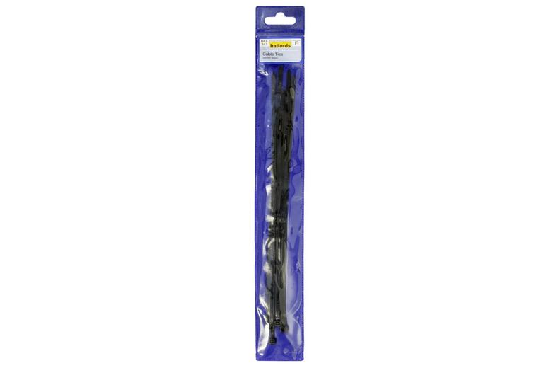 Halfords Cable Ties 275mm Black Halfords Cable Ties 275mm Black