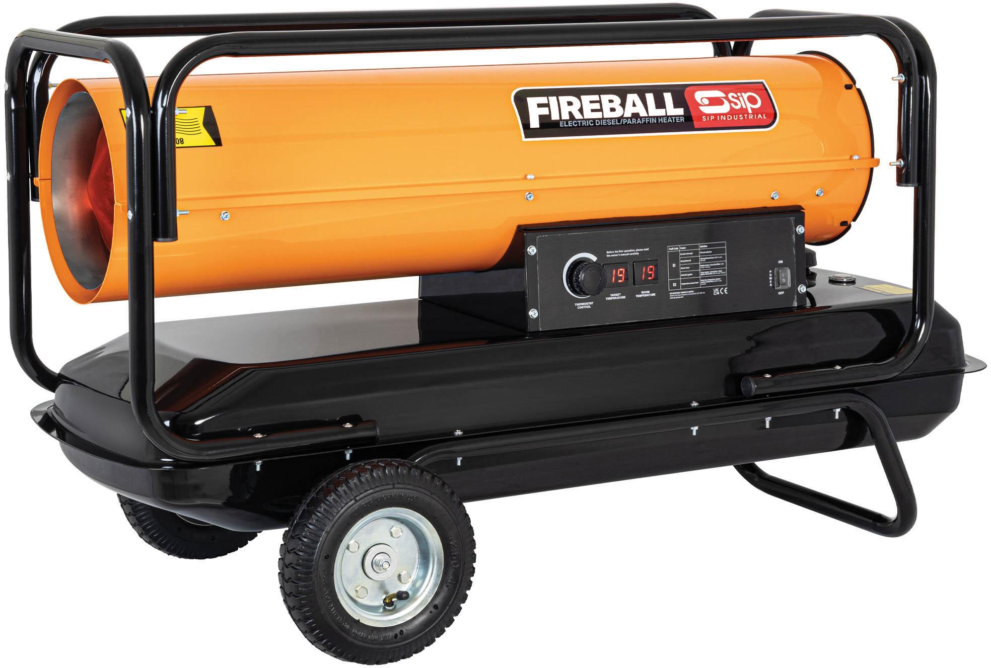 SIP FIREBALL XD215 Diesel/Paraffin Space Heater Halfords UK