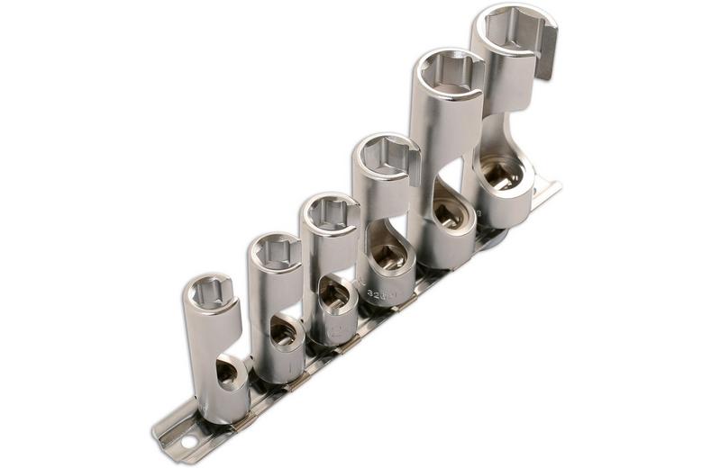 Laser Difficult Access Socket Set 3/8"D 6pc Laser Difficult Access Socket Set 3/8"D 6pc