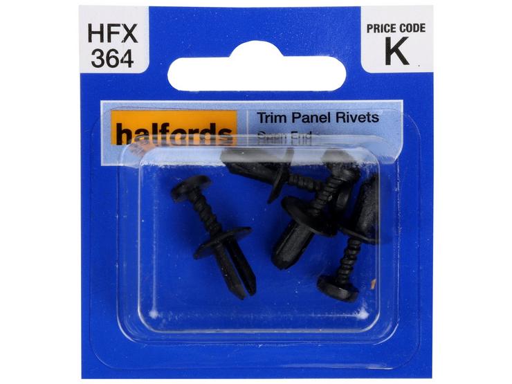 Halfords Trim Panel Rivets (HFX364)