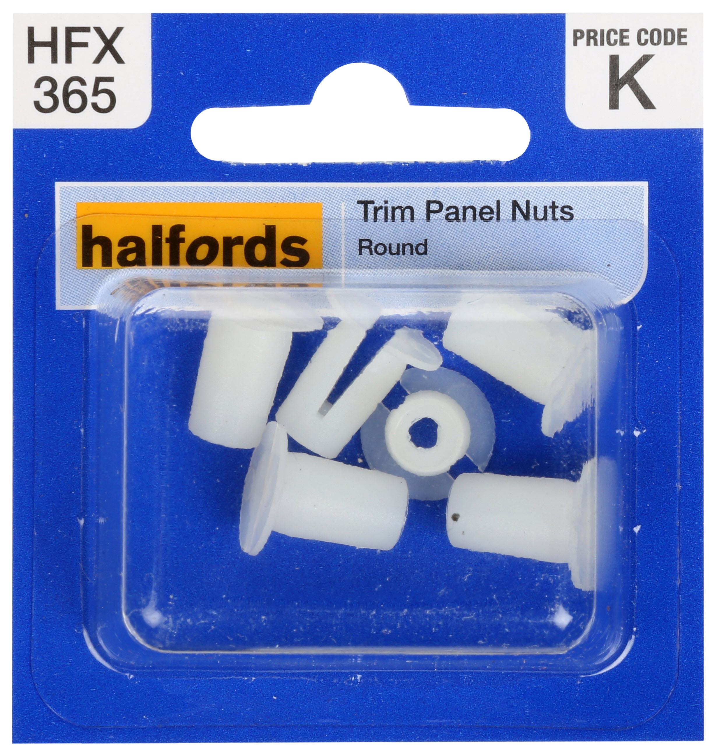 Halfords Trim Panel Nuts (HFX365) Halfords UK