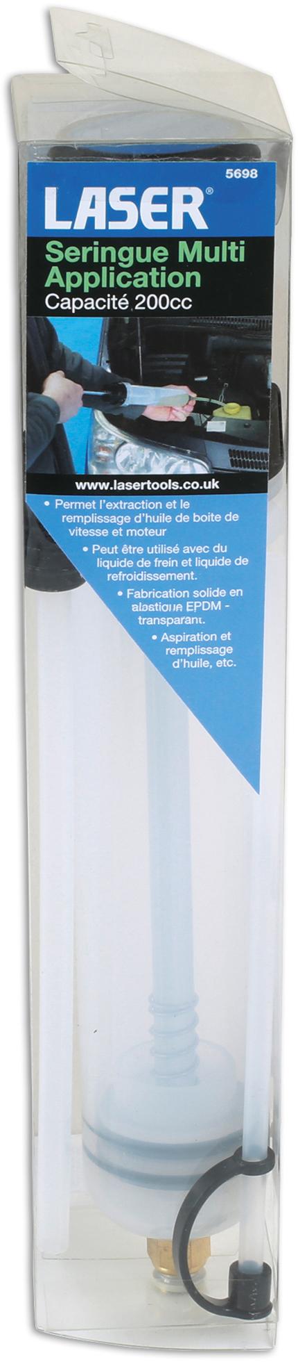 Multi-Purpose Oil Transfer Syringe 200cc