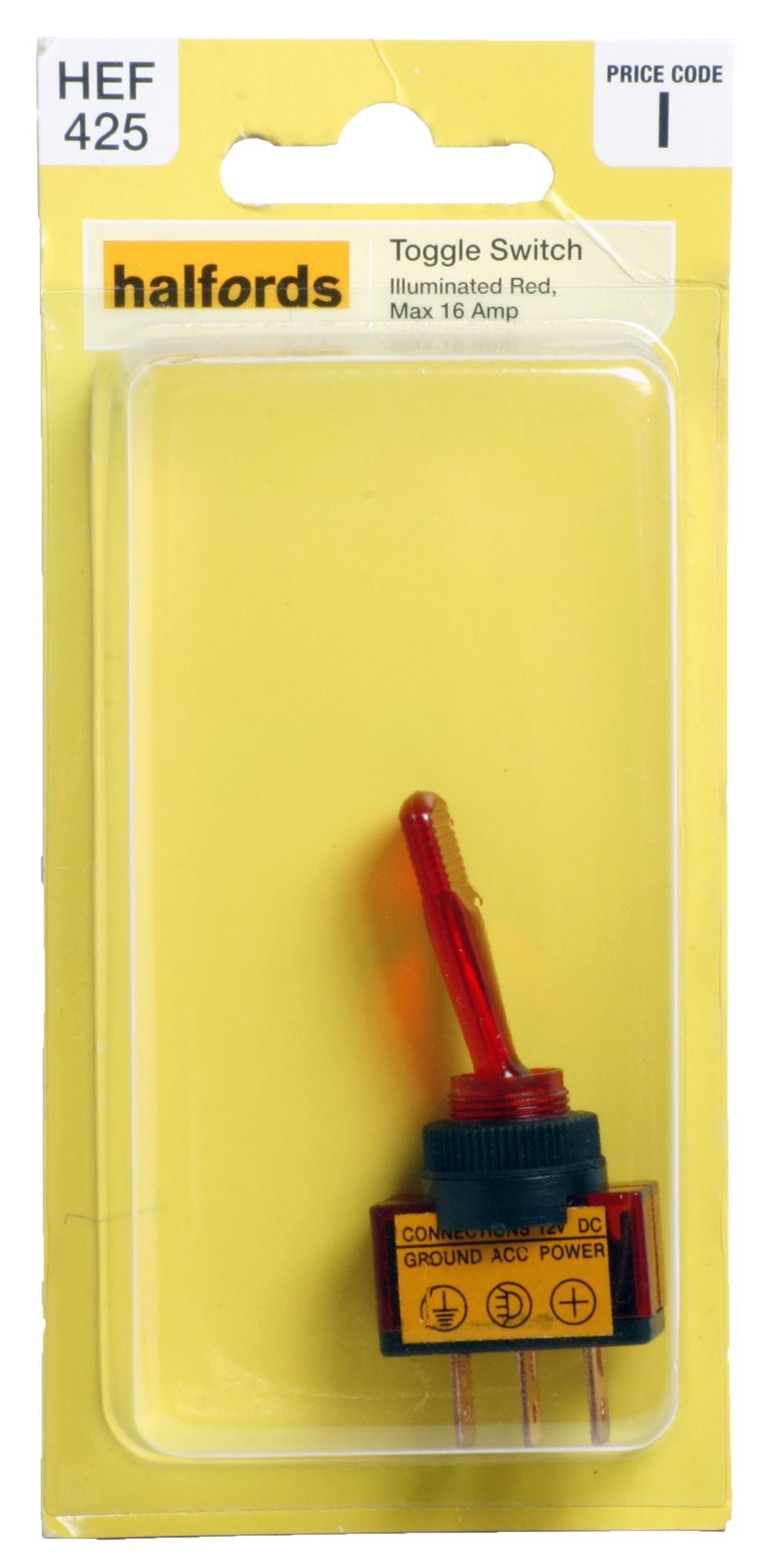 Halfords Toggle Switch (HEF425) Halfords UK