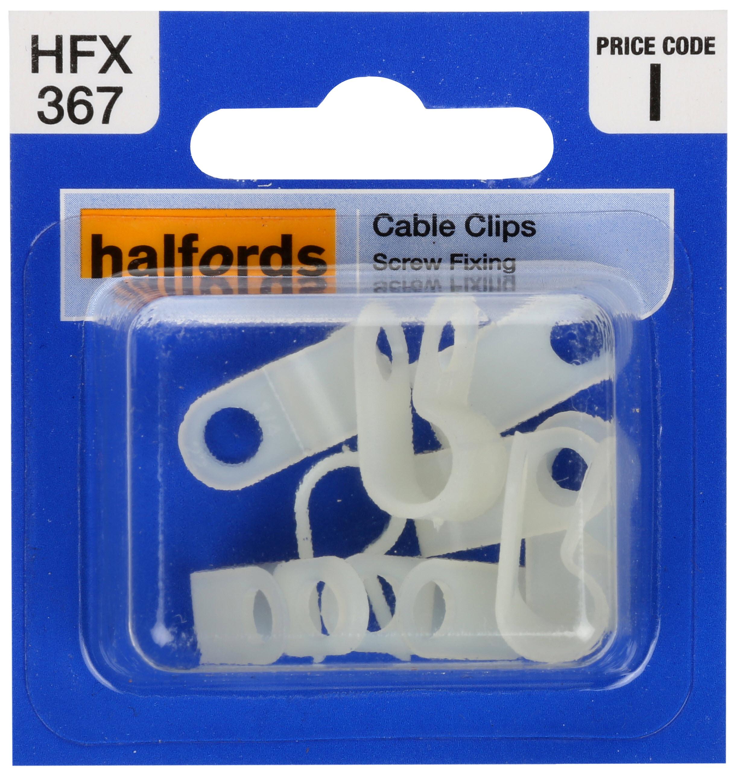 Halfords Cable Clips (Hfx367)