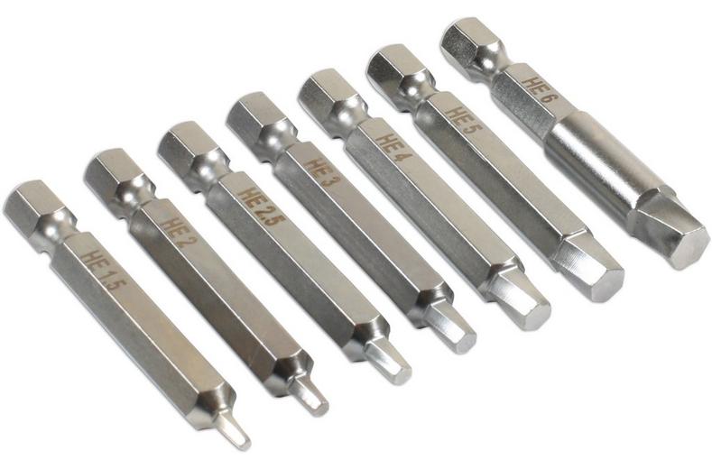 Laser Damaged Hex Bolt Extractor Set 7pc Laser Damaged Hex Bolt Extractor Set 7pc