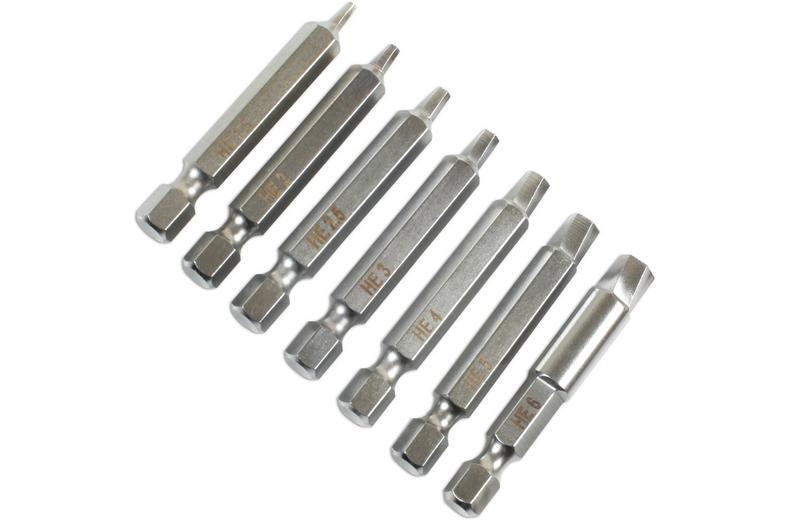 Laser Damaged Hex Bolt Extractor Set 7pc Laser Damaged Hex Bolt Extractor Set 7pc