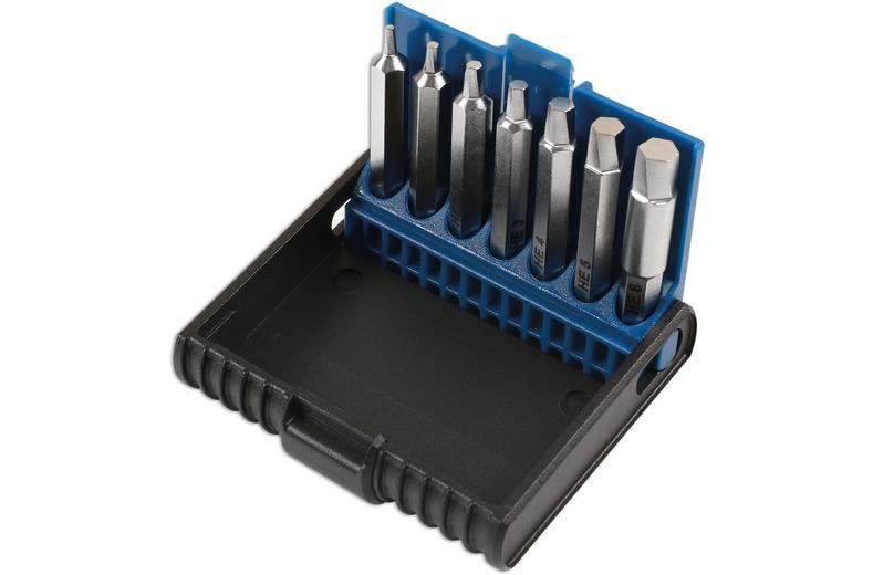 Laser Damaged Hex Bolt Extractor Set 7pc Laser Damaged Hex Bolt Extractor Set 7pc