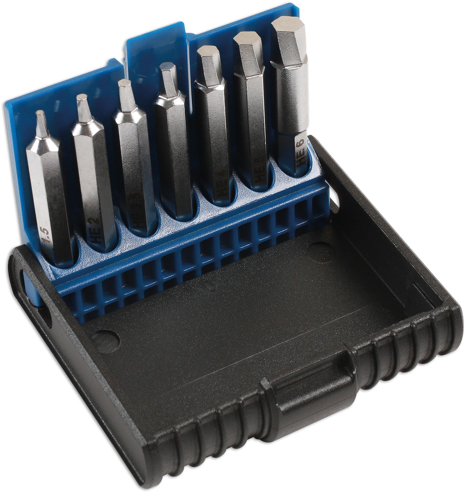 Laser Damaged Hex Bolt Extractor Set 7pc
