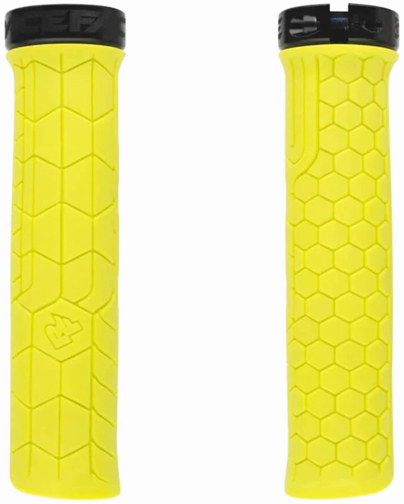 Race Face Getta Lock-on Grips, 30mm, Yellow/Black