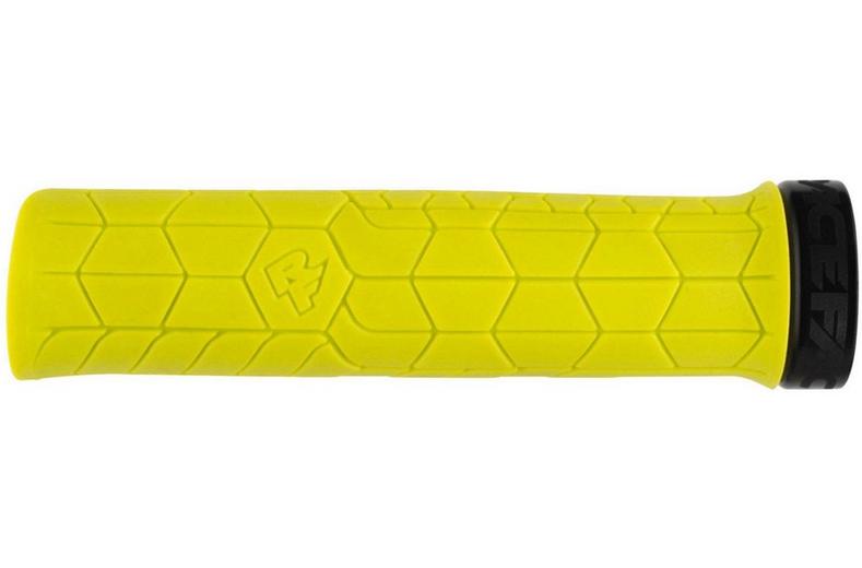 Race Face Getta Lock-on Grips, 30mm, Yellow/Black Race Face Getta Lock-on Grips, 30mm, Yellow/Black