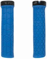 Halfords Race Face Getta Lock-On Grips, 30Mm, Blue/Black | Extra 8% off for BC Members
