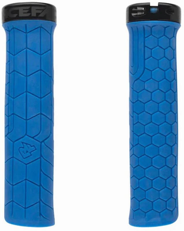 Halfords Race Face Getta Lock-On Grips, 33Mm, Blue/Black | Extra 8% off for BC Members