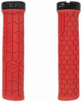 Halfords Race Face Getta Lock-On Grips, 33Mm, Red/Black | Extra 8% off for BC Members