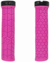 Halfords Race Face Getta Lock-On Grips, 30Mm, Magenta/Black | Extra 8% off for BC Members