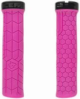 Halfords Race Face Getta Lock-On Grips, 33Mm, Magenta/Black | Extra 8% off for BC Members