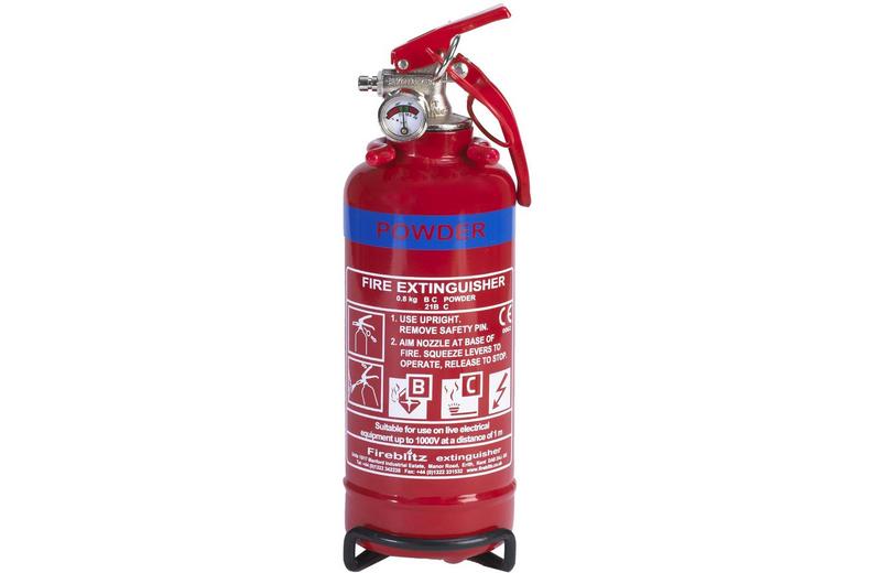 Fireblitz FBP800 800g BC Dry Powder Fire Extinguisher Fireblitz FBP800 800g BC Dry Powder Fire Extinguisher
