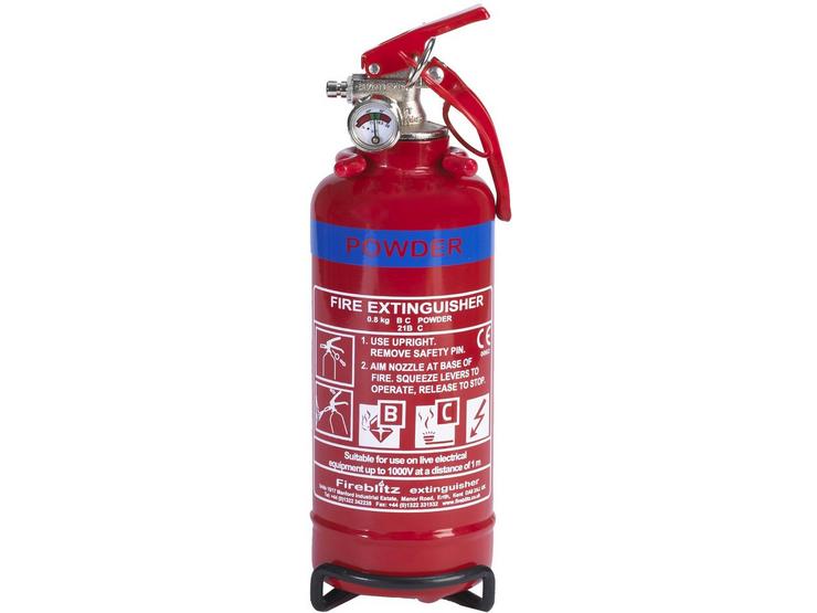 Fireblitz FBP800 800g BC Dry Powder Fire Extinguisher